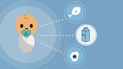 Influencing flavour perception and preference in infants for long-term health