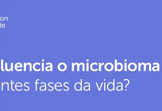 O que influencia o microbioma intestinal em diferentes fases da vida?