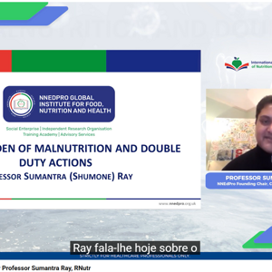 Dupla carga da má nutrição pelo Professor Sumantra Ray, Rnutr