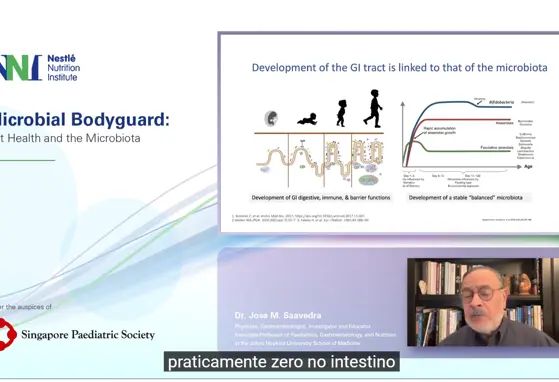 Perturbações funcionais gastrointestinais, o microbioma e probióticos