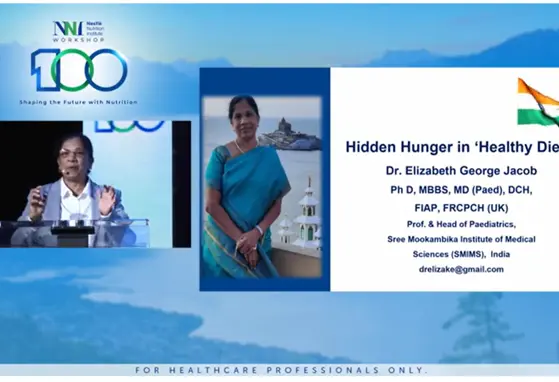 Fome oculta em “dietas saudáveis”, Elizabeth George Jacob