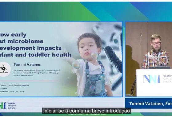 Como o desenvolvimento precoce do microbioma intestinal impacta a saúde do bebé e da criança pequena