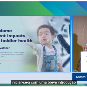 Como o desenvolvimento precoce do microbioma intestinal impacta a saúde do bebé e da criança pequena