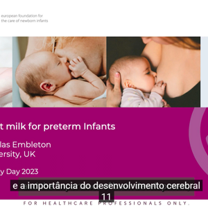 Leite materno humano para bebés prematuros