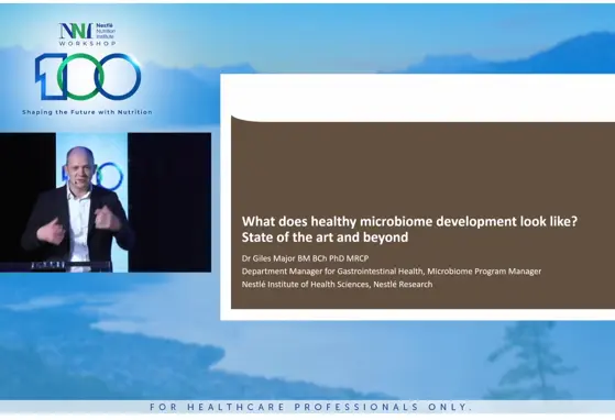 Como é o desenvolvimento saudável do microbioma?