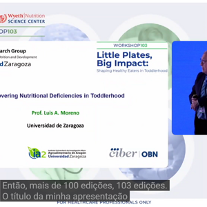 NNIW103: Descobrir as deficiências nutricionais na primeira infância.