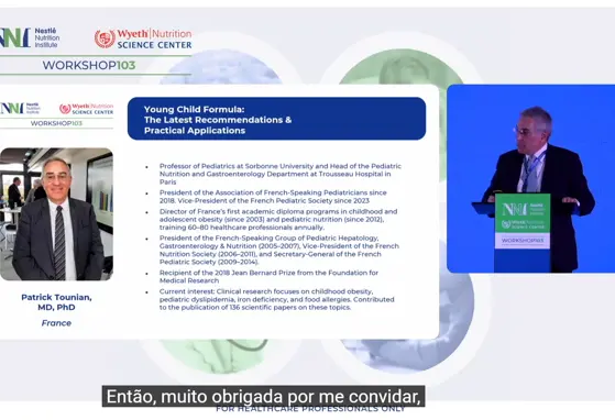 NNIW103: Fórmula para crianças pequenas: as recomendações mais recentes e aplicações práticas.