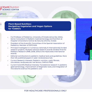 NNIW103: Nutrição à base de plantas: como gerir opções vegetarianas e veganas para crianças pequenas.