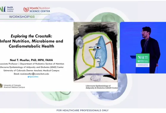 NNIW103: Explorar a interação: nutrição infantil, microbioma e saúde cardiometabólica.