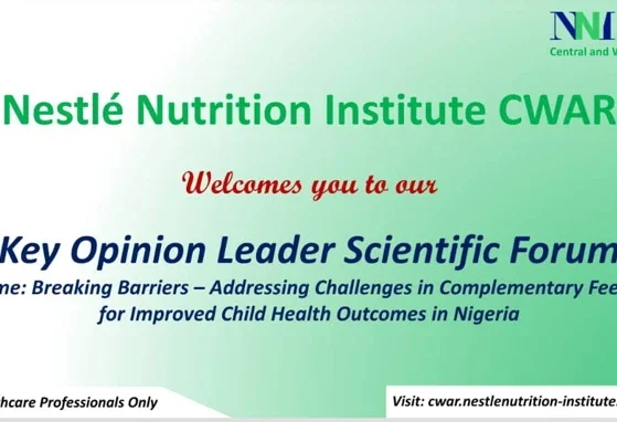 Breaking Barriers - Addressing Challenges of Complementary Feeding for Improved Child Health Outcomes Among Children from 3 Years in Nigeria