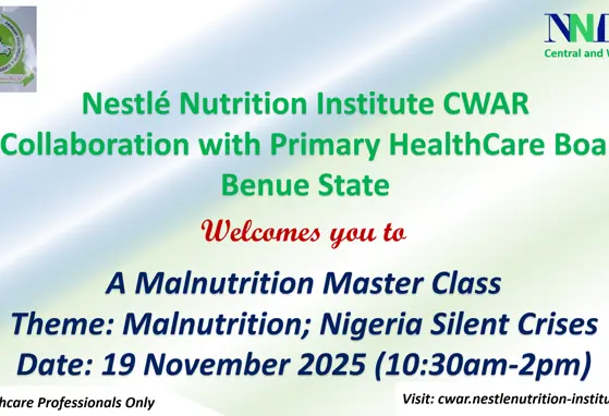 Malnutrition Master Class Benue