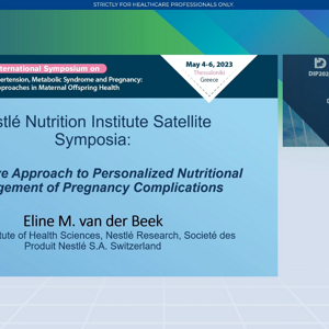 Eline van der Beek at DPI 2023