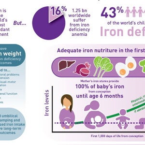 Meeting the iron needs of young children (infographics)